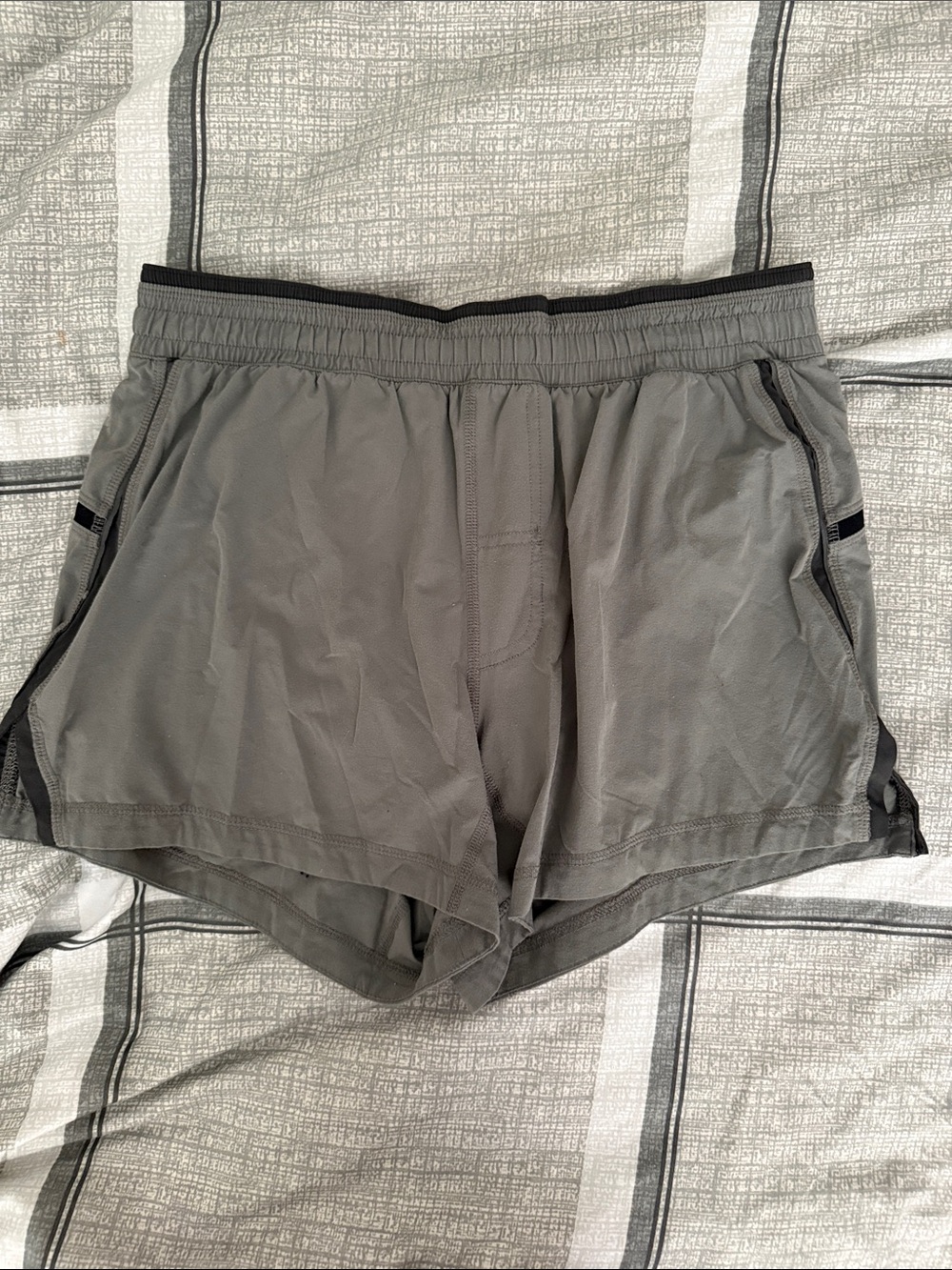 Lululemon men’s s vintage Lightweight Grey Athletic Shorts